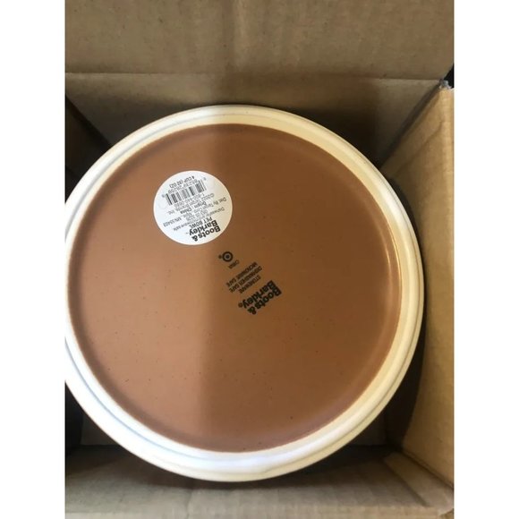 Ceramic Dog Water Bowl - Brown - 4 cups - Boots & Barkley - Picture 3 of 3